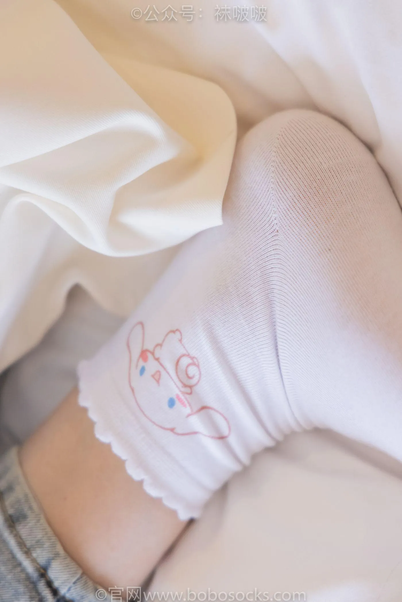 [BoBoSocks袜啵啵]NO.050 小甜豆-高跟长靴、白棉袜 [175P]插图